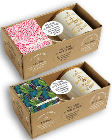 Coffret Mes logins et mots de passe. Avec un mug et un carnet - COLLECTIF