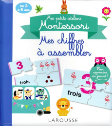 Mes chiffres à assembler. De 3 à 6 ans - COLLECTIF