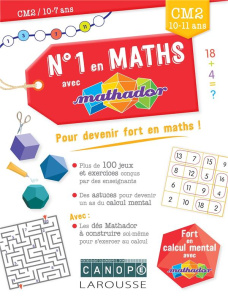 N° 1 en maths avec Mathador CM2 - Trouillot Eric ; Bouznif Nourhane ; Chanard Méliné