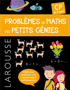 Les problèmes de maths des petits génies CP - Urvoy Delphine
