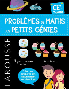 Les problèmes de maths des petits génies CE1 - Urvoy Delphine