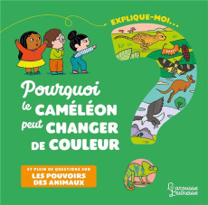 Explique-moi... Pourquoi le caméléon peut changer de couleur ? Et plein de questions sur les pouvoir - Lepetit Emmanuelle
