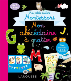Mon abécédaire à gratter - COLLECTIF
