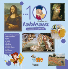 Les 10 plus beaux tableaux racontés aux enfants - Crépon Sophie ; Boyer Alain