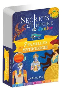 SECRETS D'HISTOIRE JUNIOR - JEU DES 7 FAMILLES, SPECIAL MYTHOLOGIE, ET QUI SUIS-JE ? - COLLECTIF
