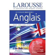 Dictionnaire maxipoche plus Larousse. Français-anglais ; Anglais-français. Avec 1 carte d'activation