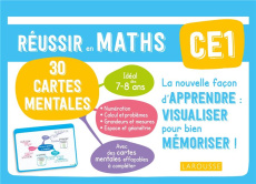 Mathématiques CE1 Mes cartes mentales. Réussir en Maths - Jambon Caroline