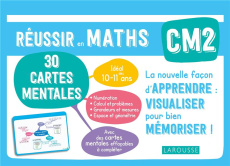 Mathématiques CM2 Mes cartes mentales. Réussir en Maths - Jambon Caroline