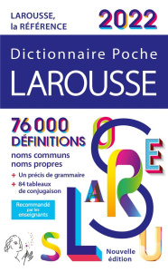 Dictionnaire Larousse de poche. Edition 2022 - COLLECTIF