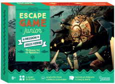 ESCAPE GAME JUNIOR - MISSION JULES VERNE - ECHAPPE-TOI DU NAUTILUS - LEBRUN/AUDRAIN