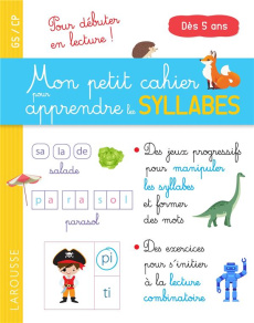 Mon petit cahier pour apprendre les syllabes GS/CP - Gauduel Catherine