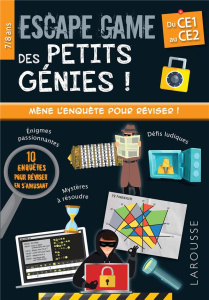 Escape game des petits génies ! Du CE1 au CE2 - Quénée Mathieu