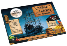 Chasse au trésor en famille. Le trésor des pirates ; Le secret des sorciers. Avec 2 parchemins, 30 c - Meyer Aurore