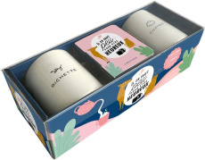 Il en faut peu pour être heureux. Avec 2 mugs et 2 carnets - Jeuge-Maynart Isabelle ; Stora Ghislaine ; Lebegue