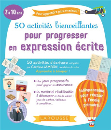 50 activités bienveillantes pour progresser en expression écrite - Jambon Caroline