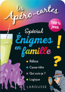 Les apéro-cartes spécial énigmes en famille