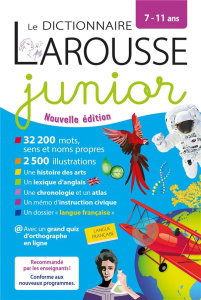 Larousse dictionnaire Junior 7/11 ans export - COLLECTIF