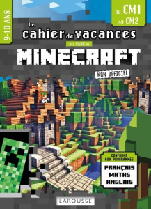 Fans de Minecraft cahier de vacances du CM1 au CM2 - Girac-Marinier Carine