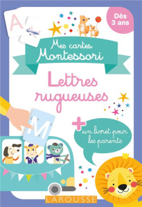 Lettres rugueuses. Avec 80 cartes et 1 livret pour les parents - COLLECTIF