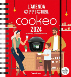 L'agenda officiel Cookeo. De septembre 2023 à décembre 2024, avec 1 crayon et des post-it, Edition 2 - COLLECTIF
