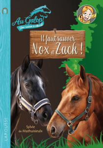 Au galop ! Une saison à cheval Tome 1 : Il faut sauver Nox et Zach ! - Mathuisieulx Sylvie de ; Brascaglia Vincent