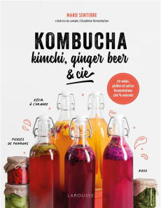 Kombucha, kimchi, ginger beer & Cie. A vos bocaux ! - Senterre Marie ; Guedès Elisabeth ; Guedes Valéry