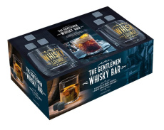The Gentlemen Whisky Bar. Coffret avec 2 verres à whisky, 1 libret de recettes de whisky cocktails e - Houdré-Grégoire Sandrine