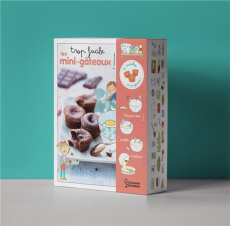 Trop facile ! Les mini-gâteaux. Coffret avec 6 moules, 1 fouet et 1 livre de recettes - Besson Agnès ; Ferrández Candela