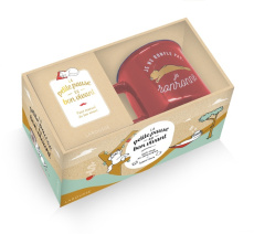 La petite pause du bon vivant. Coffret avec un mug en céramique et un petit manuel du bon vivant