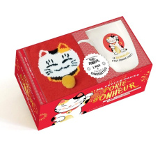 Ma petite pause porte-bonheur. Coffret avec 1 mug, 1 paire de chaussettes et 1 livre de recettes - Augé Séverine ; Lebrun Delphine ; Caron Aline ; De