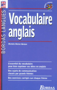 Vocabulaire anglais - Dimier-Quique Michèle