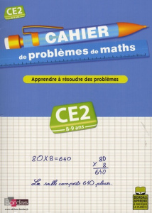 Cahier de problèmes de maths CE2 - Charles Alain ; Blanchis Françoise ; Liance Bruno