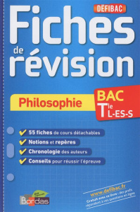 Philosophie BAC Tle L-ES-S. Fiches de révision - Roche Christian