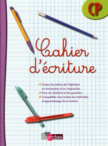 Cahier d'écriture CP - Les Baux Marie