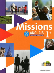 Anglais 1e Missions. B1/B2, avec 1 CD audio - Burgatt Vincent