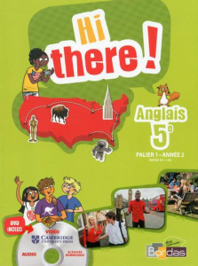 Anglais 5e Hi there! Palier 1 Année 2 A1 /A2. Avec 1 DVD - Leclercq Daniel ; Winter Catherine