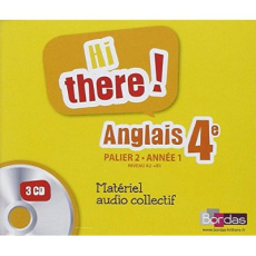 Anglais 4e A2-B1 Hi there! 3 CD audio - Leclercq Daniel
