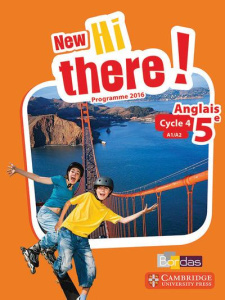 Anglais 5e A1/A2 New Hi there! Programme 2016 - Leclercq Daniel ; Winter Catherine