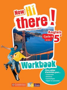 Anglais 5e A1/A2 New Hi there! Workbook, Edition 2017 - Leclercq Daniel ; Winter Catherine