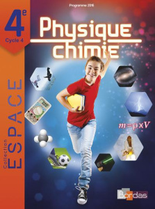E.S.P.A.C.E Collège Physique Chimie 4e. Manuel de l'élève, Edition 2017 - RUFFENACH MATHIEU