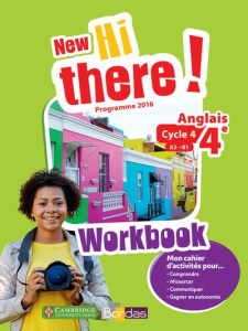 Anglais 4e A2-B1 New Hi there! Workbook, Edition 2017 - Leclercq Daniel ; Winter Catherine