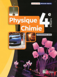 Physique-Chimie 4e. Programme 2016 - Regaud Denis ; Vidal Gérard