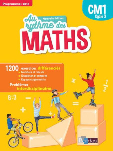 Mathématiques CM1 Cycle 3 Au rythme des maths. Edition 2016 - Hélayel Josiane ; Fournié Catherine ; Casasnovas J