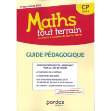 Maths tout terrain CP Cycle 2. Guide pédagogique, Edition 2019 - Errera Alfred ; Amouyal Xavier