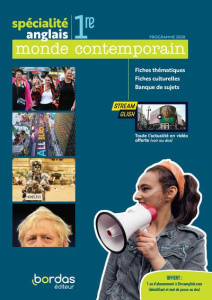 Anglais 1re Spécialité Monde contemporain. Cahier élève, Edition 2020 - Vittecoq-Laurelli Claire ; Bertho Kim ; Pataa Dani