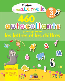 520 autocollants pour apprendre les lettres et les chiffres. Spécial animaux du zoo, dès 3 ans - Deliot Christelle ; Grandgirard Mélanie