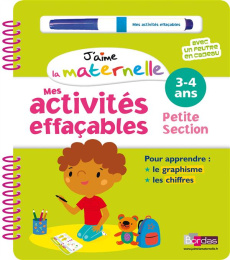 Mes activités effaçables, Petite Section (3-4 ans) - AHRWEILLER LUCILE
