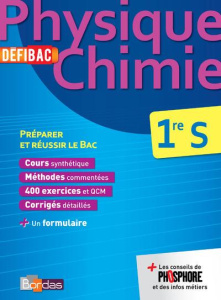Physique-chimie 1re S - Schreyeck Sandrine ; Dubus David