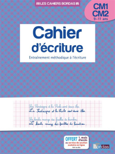 Cahier d'écriture CM1-CM2 9-11 ans. Entraînement méthodique à l'écriture - Guyonnet Marcel