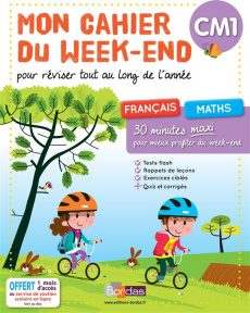 Mon cahier du week-end CM1 - Favier Christine ; Dufréchou Cyrielle